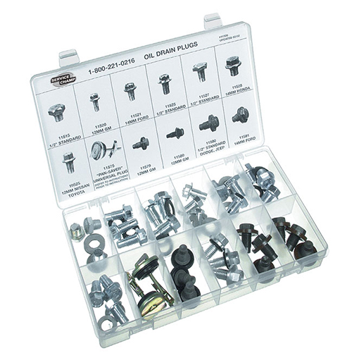Service Champ Oil Drain Plug Assortment Oil Drain Plugs & Gaskets