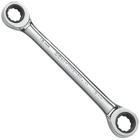 GearWrench 16mm x 18mm 12 Point Double Box Ratcheting Wrench product photo
