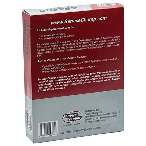 Service Champ Air Filter product photo