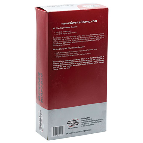 Service Champ Air Filter product photo
