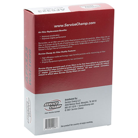 Service Champ Air Filter product photo