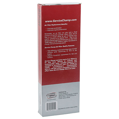 Service Champ Air Filter product photo