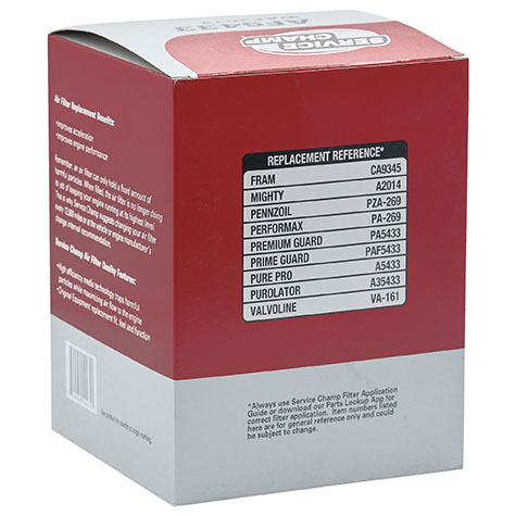 Service Champ Air Filter product photo
