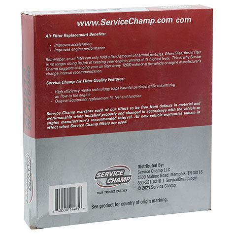 Service Champ Air Filter product photo
