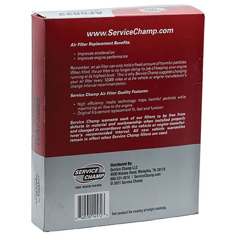 Service Champ Air Filter product photo