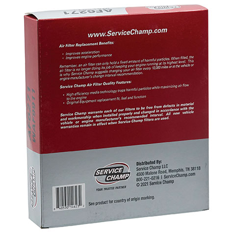 Service Champ Air Filter product photo