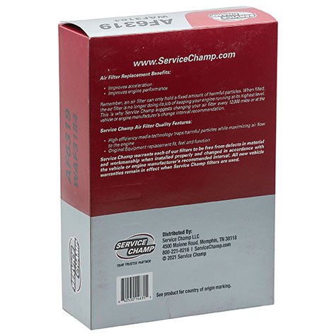 Service Champ Air Filter product photo