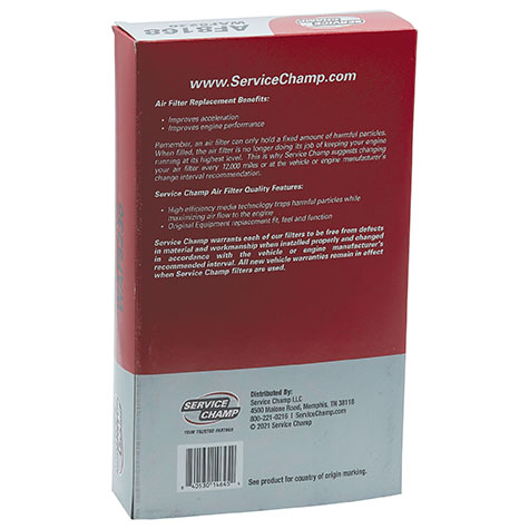Service Champ Air Filter product photo