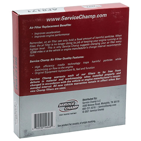 Service Champ Air Filter product photo