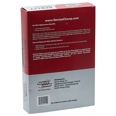 Service Champ Air Filter product photo