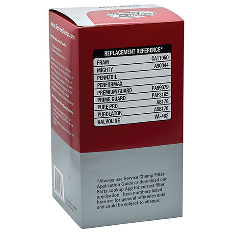 Service Champ Air Filter product photo