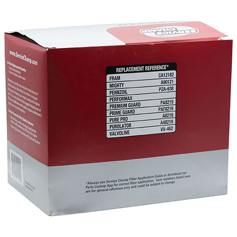 Service Champ Air Filter product photo