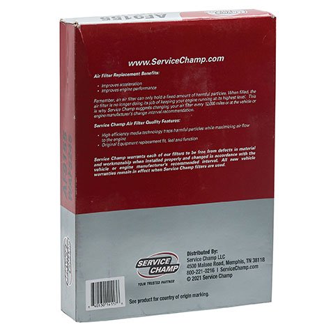 Service Champ Air Filter product photo