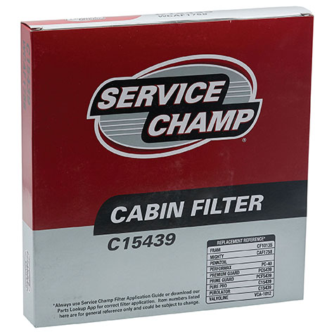 Service Champ Cabin Filter product photo