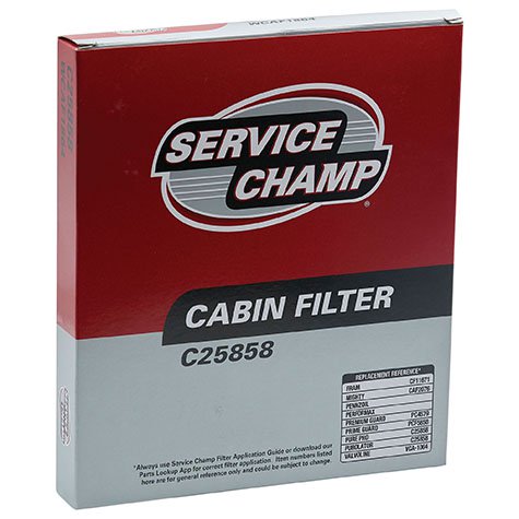 Service Champ Cabin Filter product photo