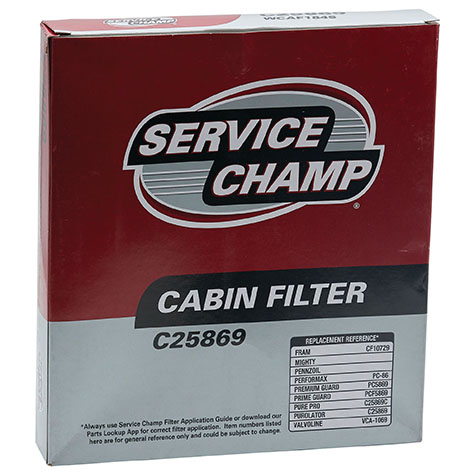 Service Champ Cabin Filter product photo