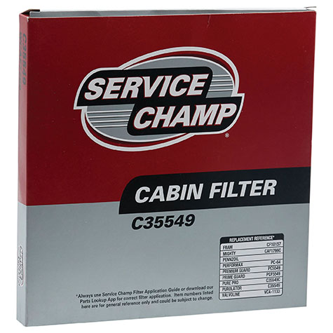 Service Champ Cabin Filter product photo