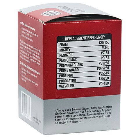 Service Champ Oil Filter product photo