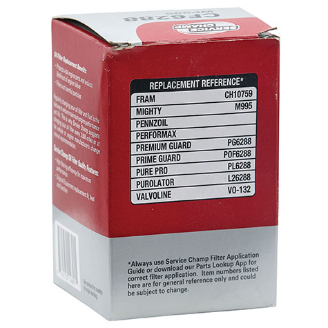 Service Champ Oil Filter product photo
