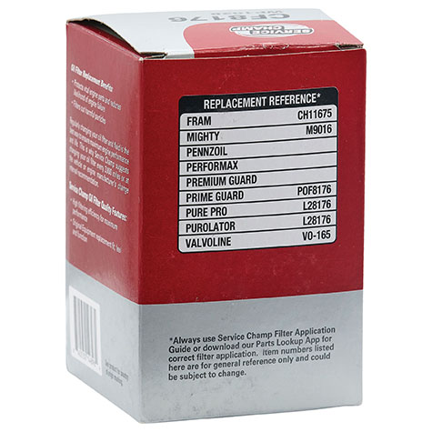 Service Champ Oil Filter product photo