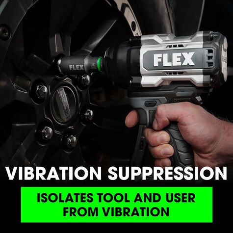 FLEX 24V Brushless Cordless 1/2-Inch 1,500 Ft-Lbs High-Torque Impact Wrench Kit with 6.0Ah Stacked Lithium Battery and 280W Fast Charger product photo