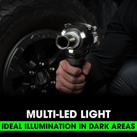 FLEX 24V Brushless Cordless 1/2-Inch 1,500 Ft-Lbs High-Torque Impact Wrench Kit with 6.0Ah Stacked Lithium Battery and 280W Fast Charger product photo