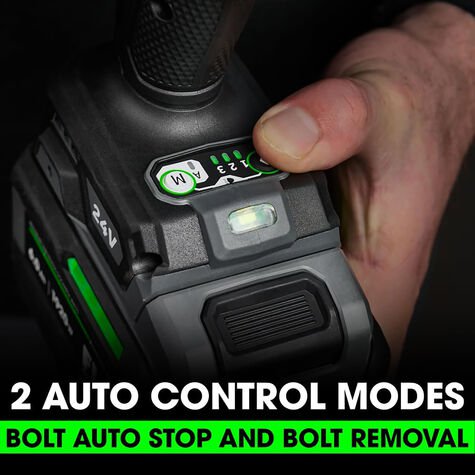 FLEX 24V Brushless Cordless 1/2-Inch 1,500 Ft-Lbs High-Torque Impact Wrench Kit with 6.0Ah Stacked Lithium Battery and 280W Fast Charger product photo