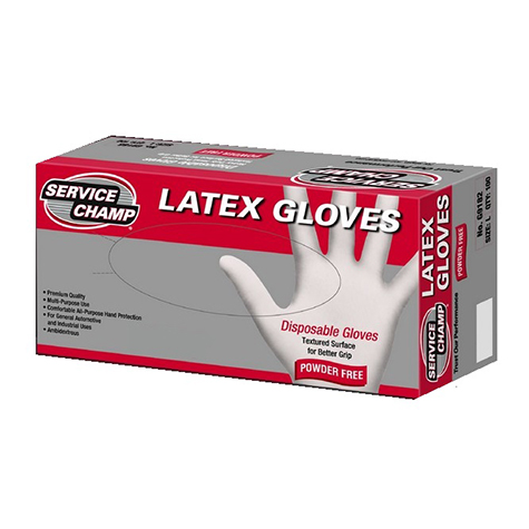 Service Champ Latex Gloves - Large product photo