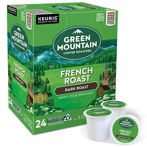 Green Mountain French Roast K-Cup product photo