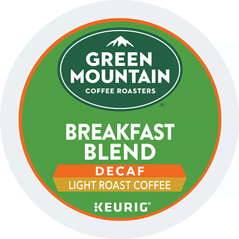 Green Mountain Decaf Breakfast K-Cup product photo