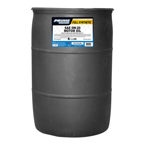 PRIME SYN 0W20 DEXOS 55 GAL product photo