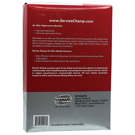 Service Champ Air Filter product photo