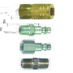 Tru-Flate 1/4in I/M Design x 1/4in NPT Mixed Plug/Coupler Set product photo