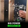 FLEX 24V Brushless Cordless 2-Tool Compact Combo Kit: 1/2-Inch 2-Speed Drill Driver and 1/4-Inch Hex Impact Driver with (2) 2.5Ah Lithium Batteries and 160W Fast Charger product photo
