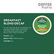 Green Mountain Decaf Breakfast K-Cup product photo