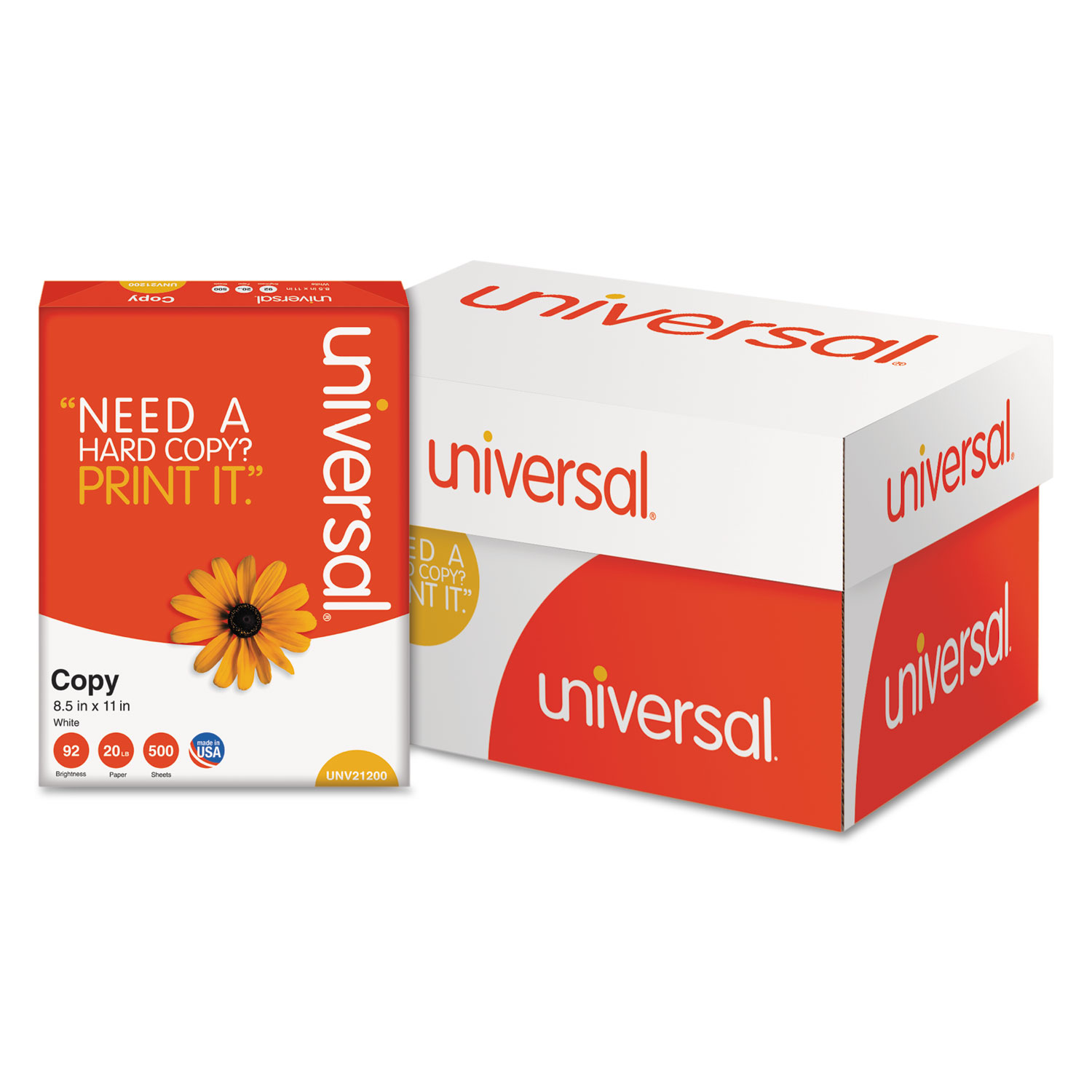 Universal Copy Paper Case Office Supplies