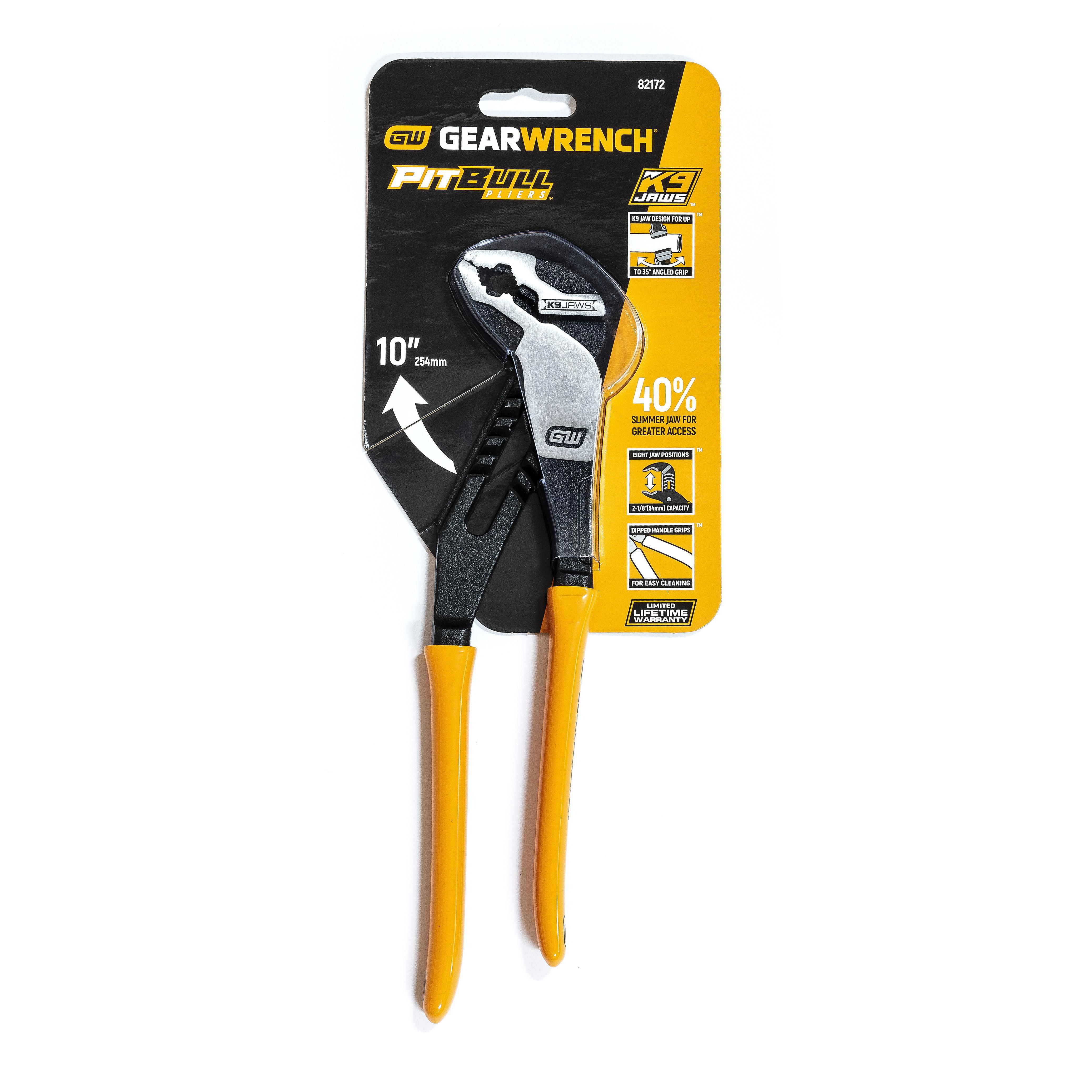 Gearwrench = 10in VJaw Tongue and Groove Pliers Pliers