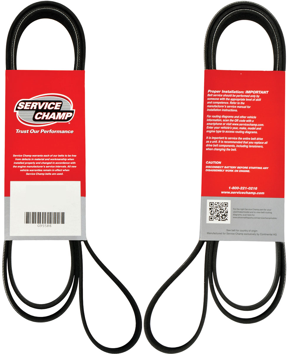 Service Champ Serpentine Belt Serpentine Belts