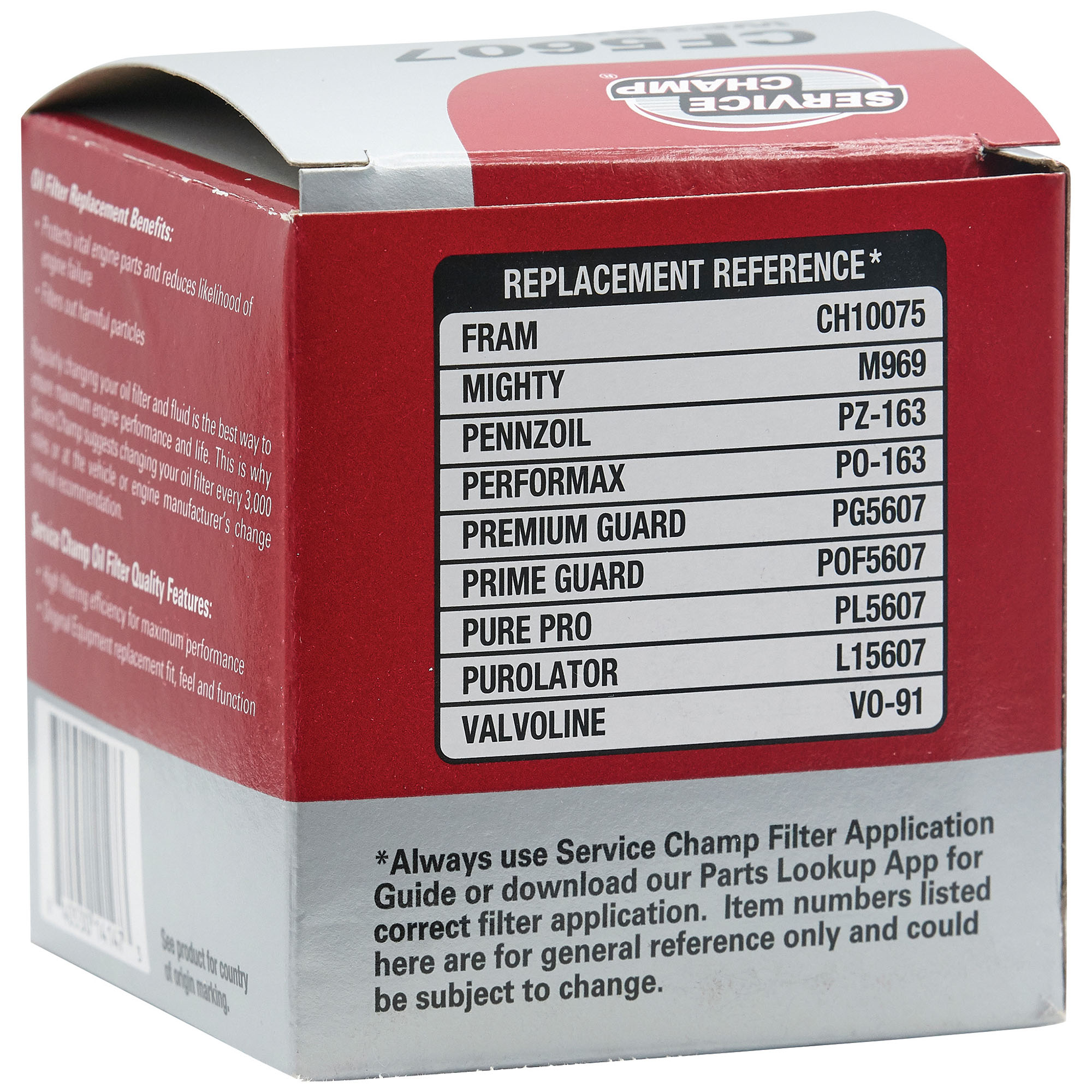 Service Champ Oil Filter Service Champ