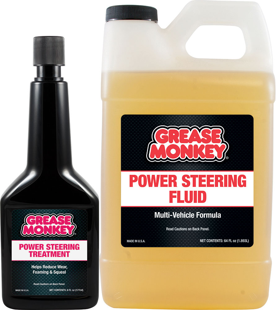 Grease Monkey Power Steering Flush/Fill Kit Power Steering Treatments