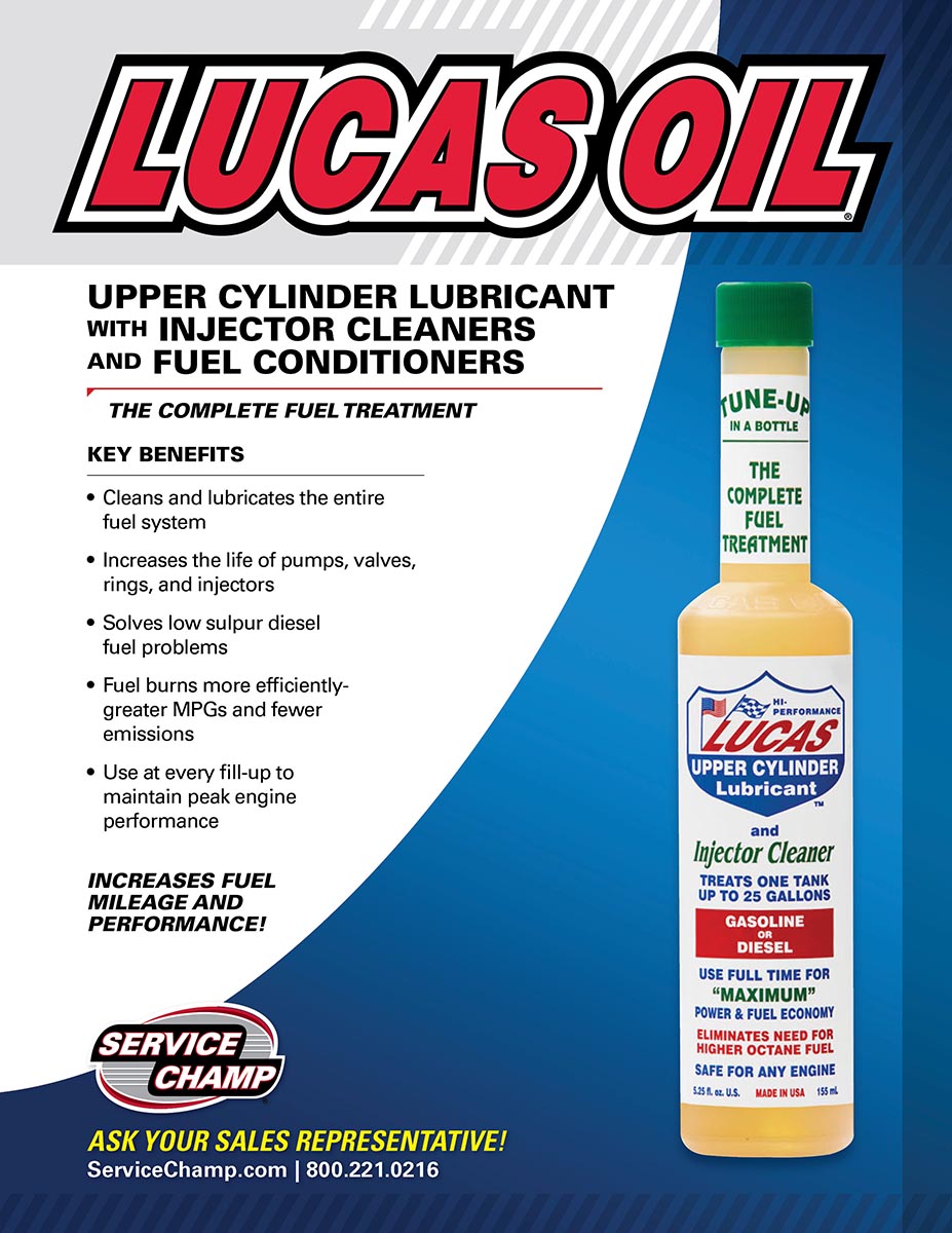 Lucas Fuel System Cleaner Fuel System Treatments