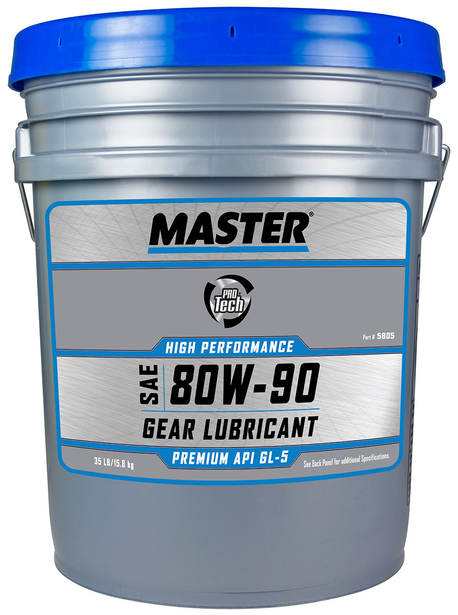 Master Gl5 80W90 Gear 35Lb Master Motor Oil