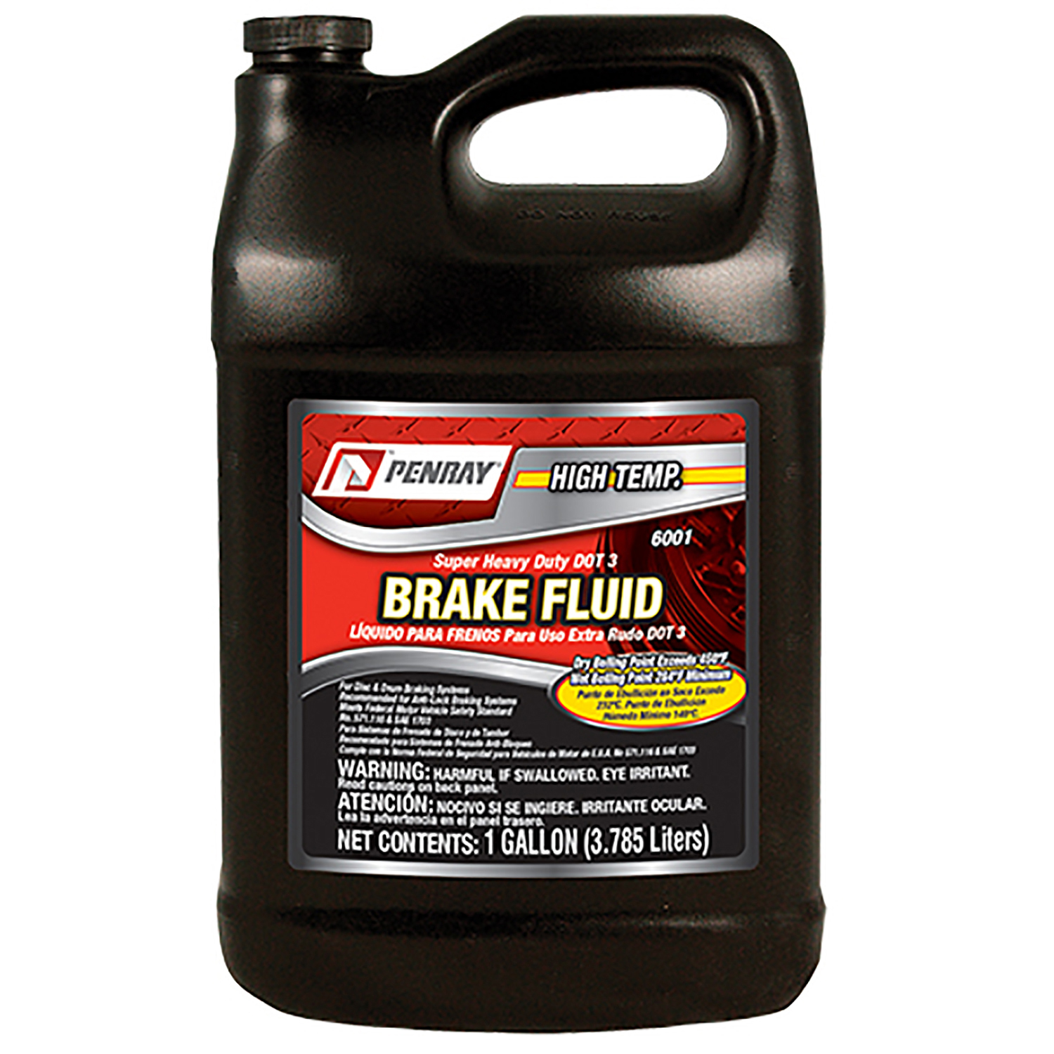 Penray 1 Gallon Brake Fluid Dot 3 Brake Chemical Fluids