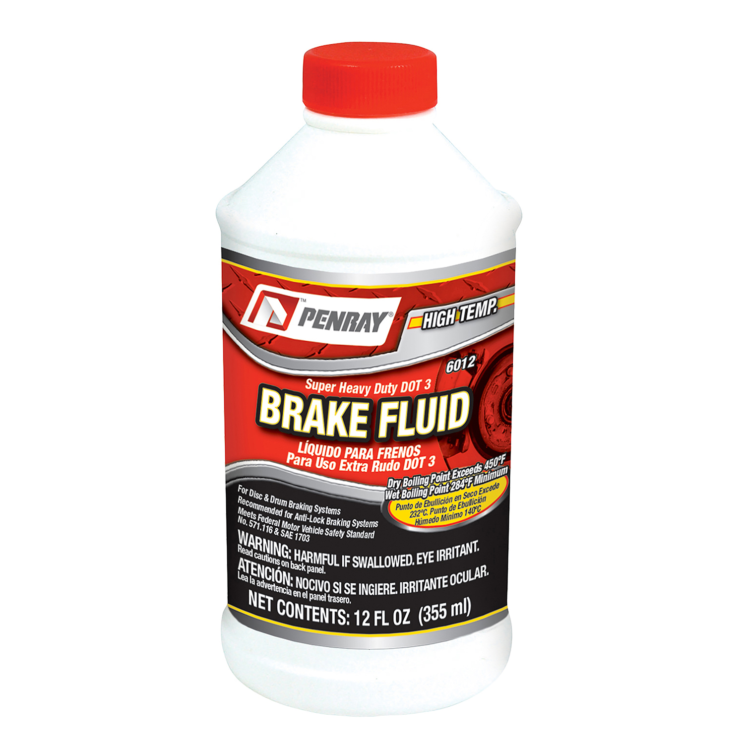 Penray 12oz Brake Fluid Dot 3 Brake Chemical Fluids