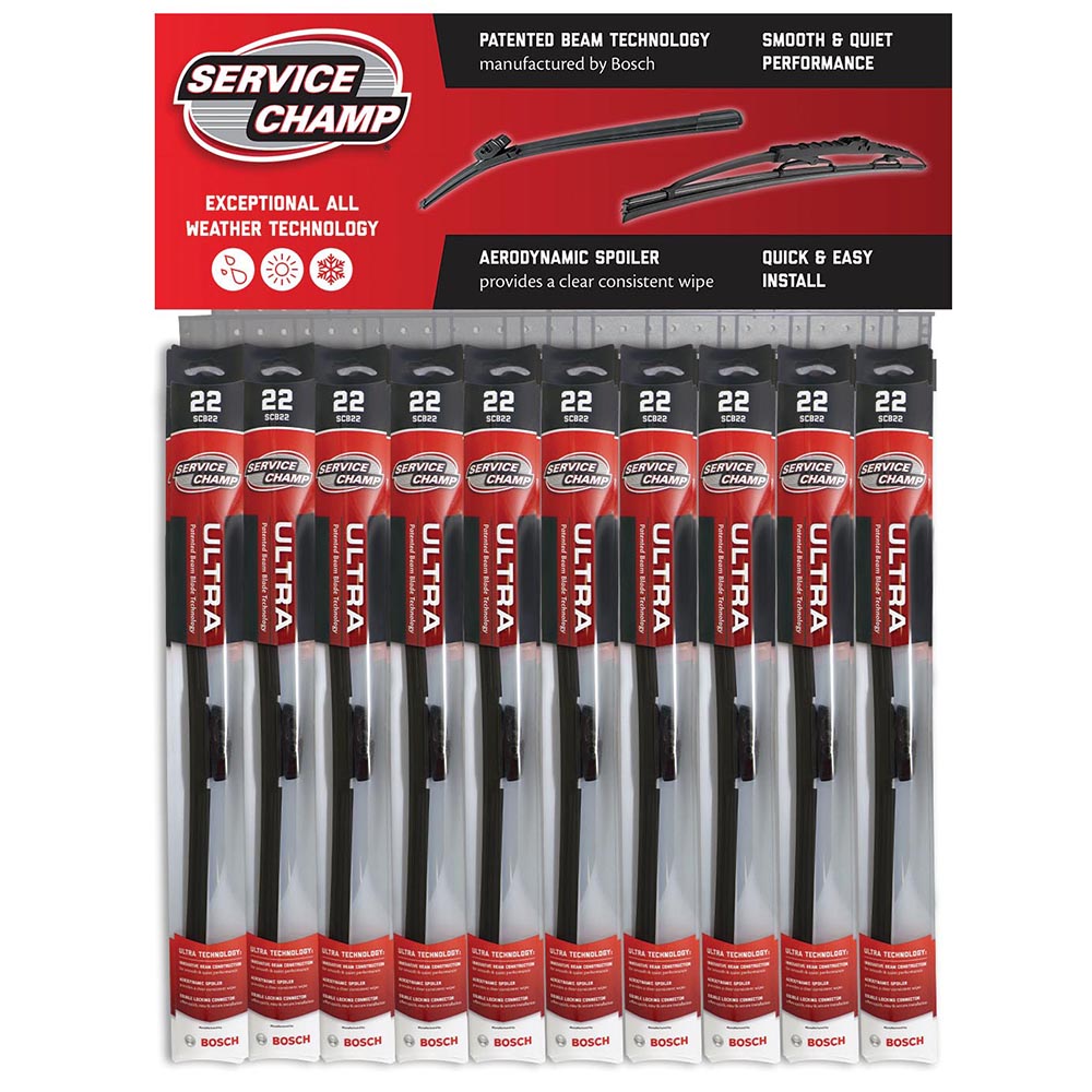 Service Champ Wiper Blade Wall Mount Rack Wiper Blade Racks