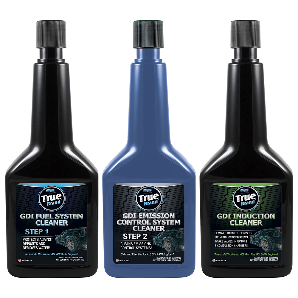 True Brand GDI Complete Clean 3Step Kit Fuel System Treatments