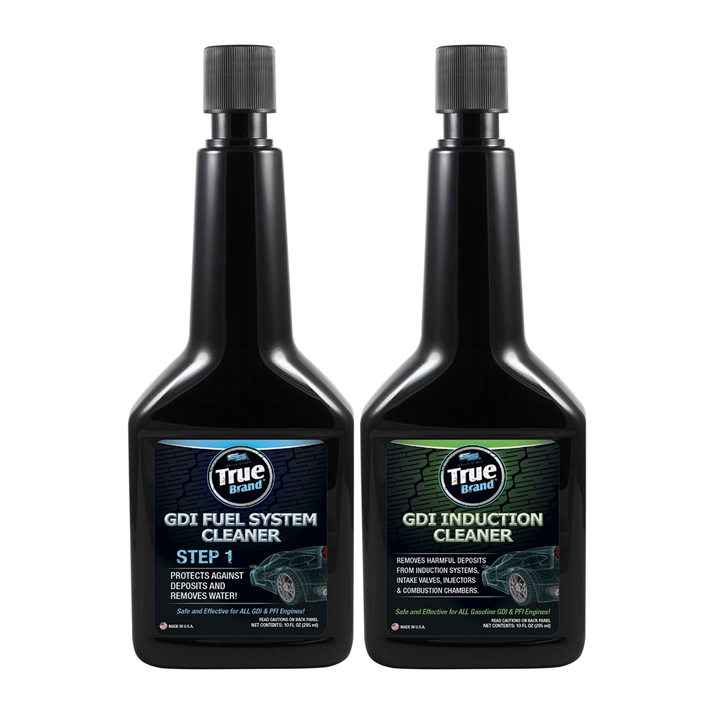 True Brand GDI Complete Clean 2Step Kit Fuel System Treatments