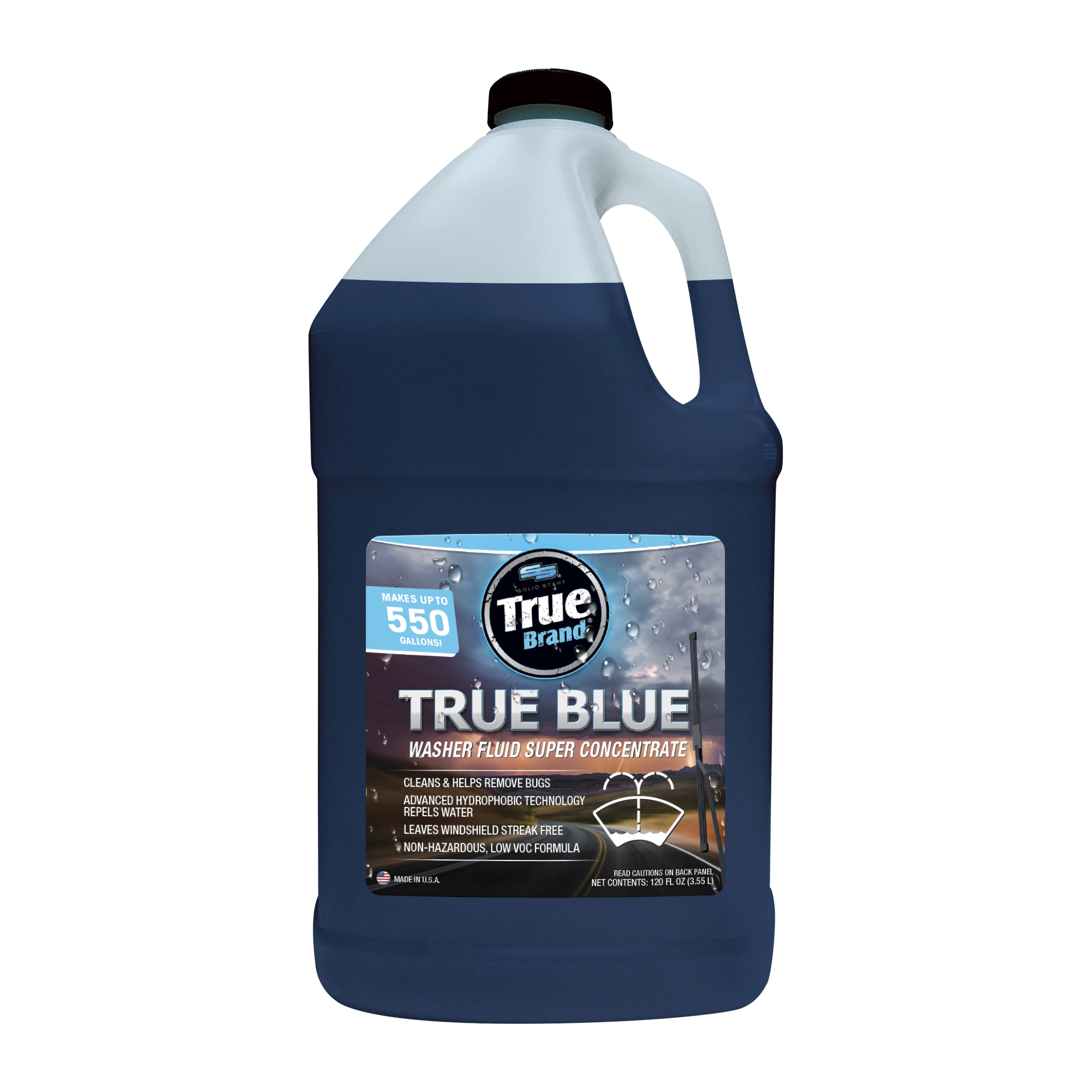 True Brand True Blue Washer Fluids